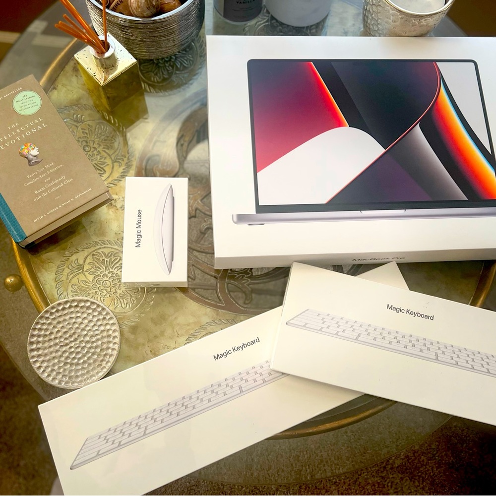 Brand New In Box (BNIB) Apple 2021 MacBook Pro + Magic Mouse And Magic Keyboard